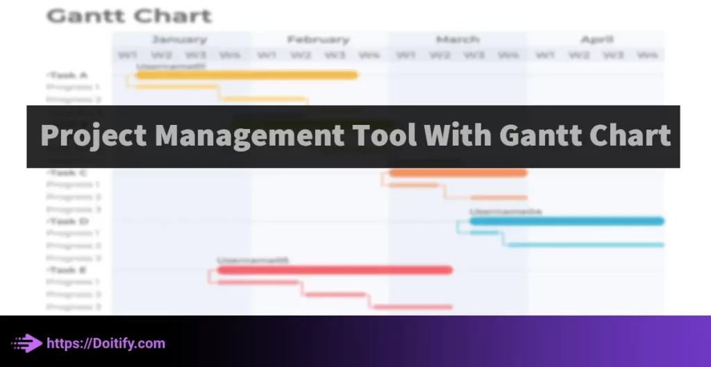 gantt project management tool
