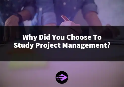 Why Did You Choose To Study Project Management?
