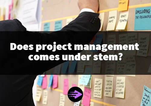 does project management comes under stem