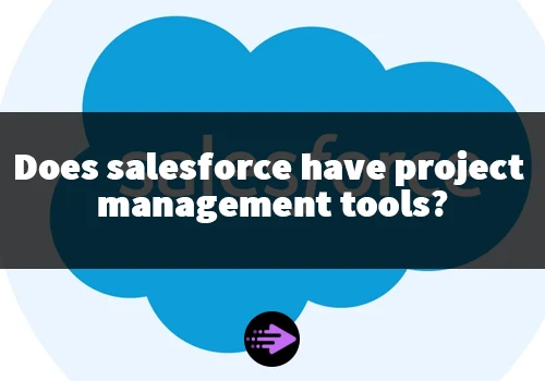 does salesforce have project management tools