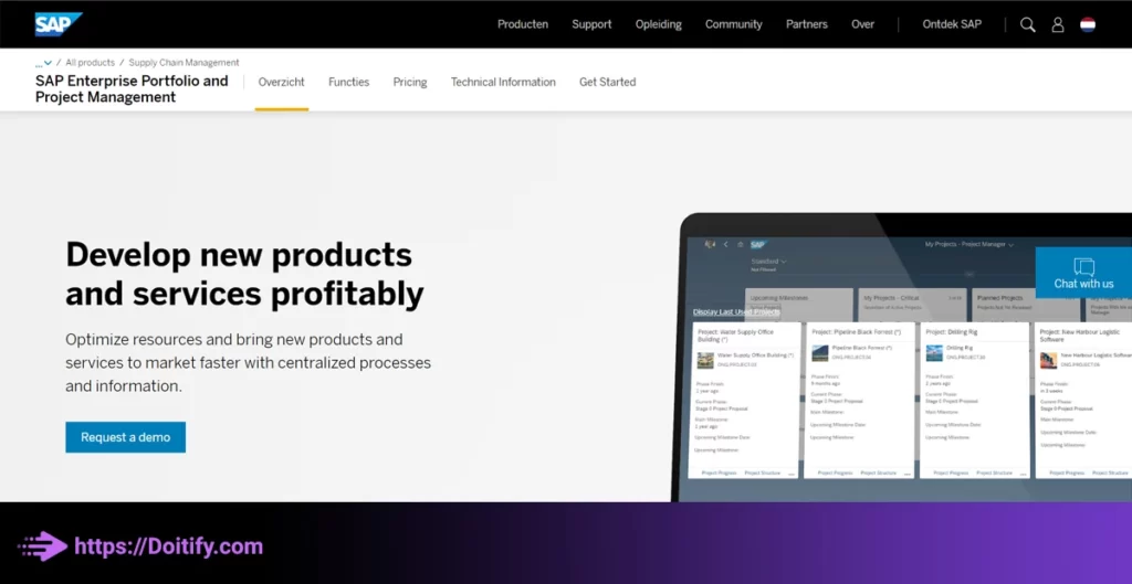 SAP Project Portfolio Management 