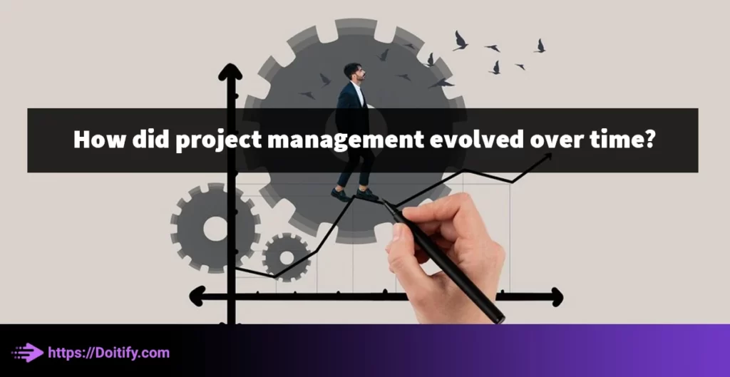 How did project management evolved over time